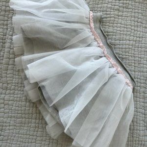 Baby tutu with attached gray shorts by Amy Coe 24 mos